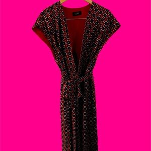 Alexia Admor wrap dress/duster Size L